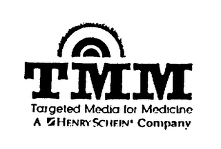 TMM TARGETED MEDIA FOR MEDICINE A HENRYSCHFIN COMPANY logo