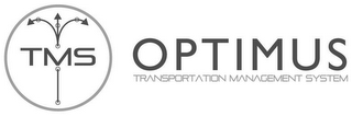 TMS OPTIMUS TRANSPORATION MANAGEMENT SYSTEM logo
