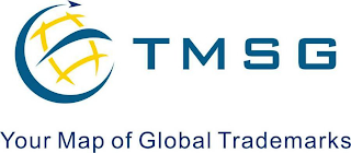TMSG YOUR MAP OF GLOBAL TRADEMARKS logo