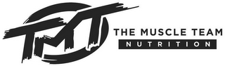 TMT THE MUSCLE TEAM NUTRITION logo