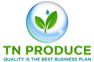TN PRODUCE QUALITY IS THE BEST BUSINESS PLAN logo