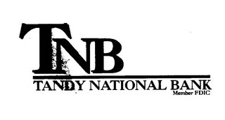 TNB TANDY NATIONAL BANK logo