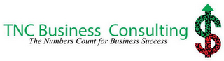 TNC BUSINESS CONSULTING THE NUMBERS COUNT FOR BUSINESS SUCCESS logo