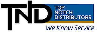 TND TOP NOTCH DISTRIBUTORS WE KNOW SERVICE logo