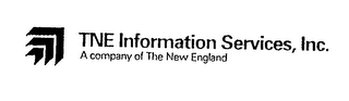 TNE INFORMATION SERVICES, INC. A COMPANY OF THE NEW ENGLAND logo