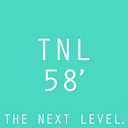 TNL 58' THE NEXT LEVEL logo