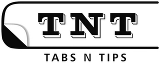TNT TABS N TIPS logo