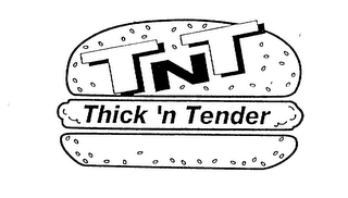 TNT THICK 'N TENDER logo