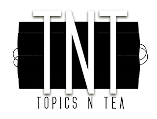 TNT TOPICS N TEA logo