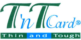 T'NTCARD THIN AND TOUGH logo