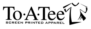 TO A TEE SCREEN PRINTED APPAREL logo