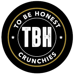 TO BE HONEST TBH CRUNCHIES logo