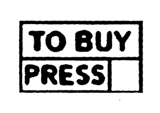 TO BUY PRESS logo