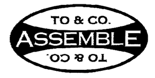 TO & CO. ASSEMBLE logo