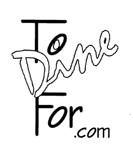 TO DINE FOR.COM logo