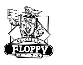 TO FROM CHOCOLATE FLOPPY DISK logo