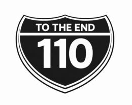 TO THE END 110 logo