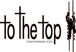 TO THE TOP CLOTHING CO logo