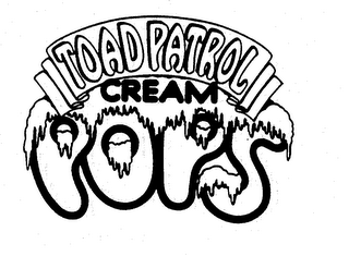 TOAD PATROL CREAM POPS logo