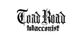 TOAD ROAD TABACCONIST logo