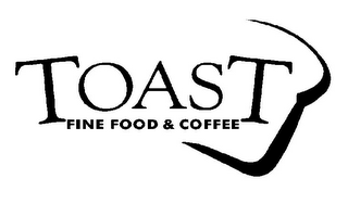 TOAST FINE FOOD & COFFEE logo