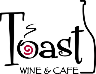 TOAST WINE & CAFE logo