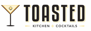 TOASTED KITCHEN + COCKTAILS logo
