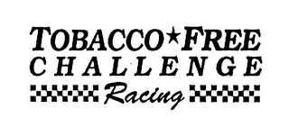 TOBACCO FREE CHALLENGE RACING logo