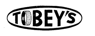 TOBEY'S logo