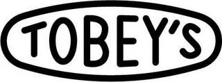 TOBEY'S logo