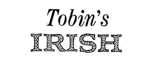 TOBIN'S IRISH logo