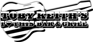 TOBY KEITH'S I THIS BAR & GRILL logo