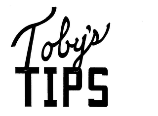 TOBY'S TIPS logo