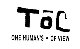 TOC ONE HUMAN'S · OF VIEW logo