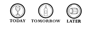 TODAY TOMORROW LATER logo