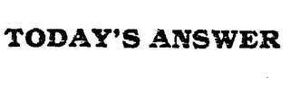 TODAY'S ANSWER logo