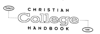 TODAY'S CHRISTIAN COLLEGE HANDBOOK 1998 logo