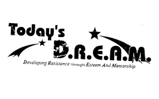 TODAY'S D.R.E.A.M. DEVELOPING RESISTANCE (THROUGH) ESTEEM AND MENTORSHIP logo
