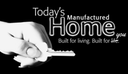 TODAY'S MANUFACTURED HOME BUILT FOR LIVING. BUILT FOR LIFE. YOU logo
