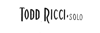 TODD RICCI SOLO logo