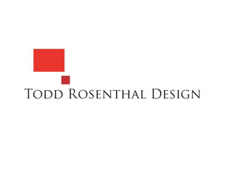 TODD ROSENTHAL DESIGN logo