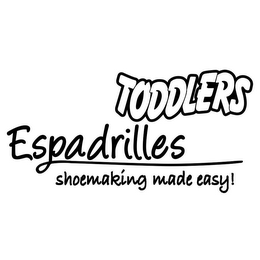 TODDLERS ESPADRILLES SHOEMAKING MADE EASY! logo