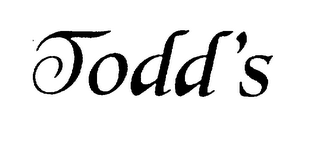 TODD'S logo