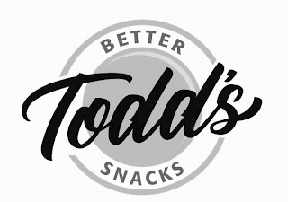TODD'S BETTER SNACKS logo