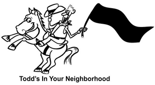 TODD'S IN YOUR NEIGHBORHOOD logo
