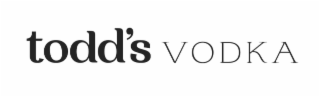 TODD'S VODKA logo