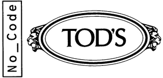 TOD'S NO _ CODE logo