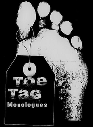 TOE TAG MONOLOGUES logo
