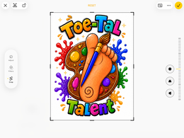 TOE-TAL TALENT logo