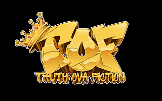 TOF TRUTH⋆OVA⋆FICTION logo